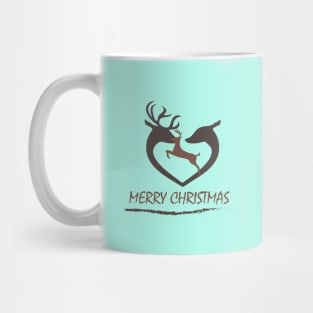 Reindeer Gazelle for Christmas Mug